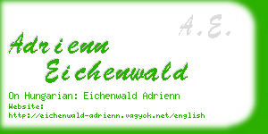 adrienn eichenwald business card